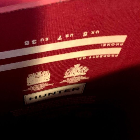 HUNTER Original Tall Pink Rain Boots - Picture 4 of 9